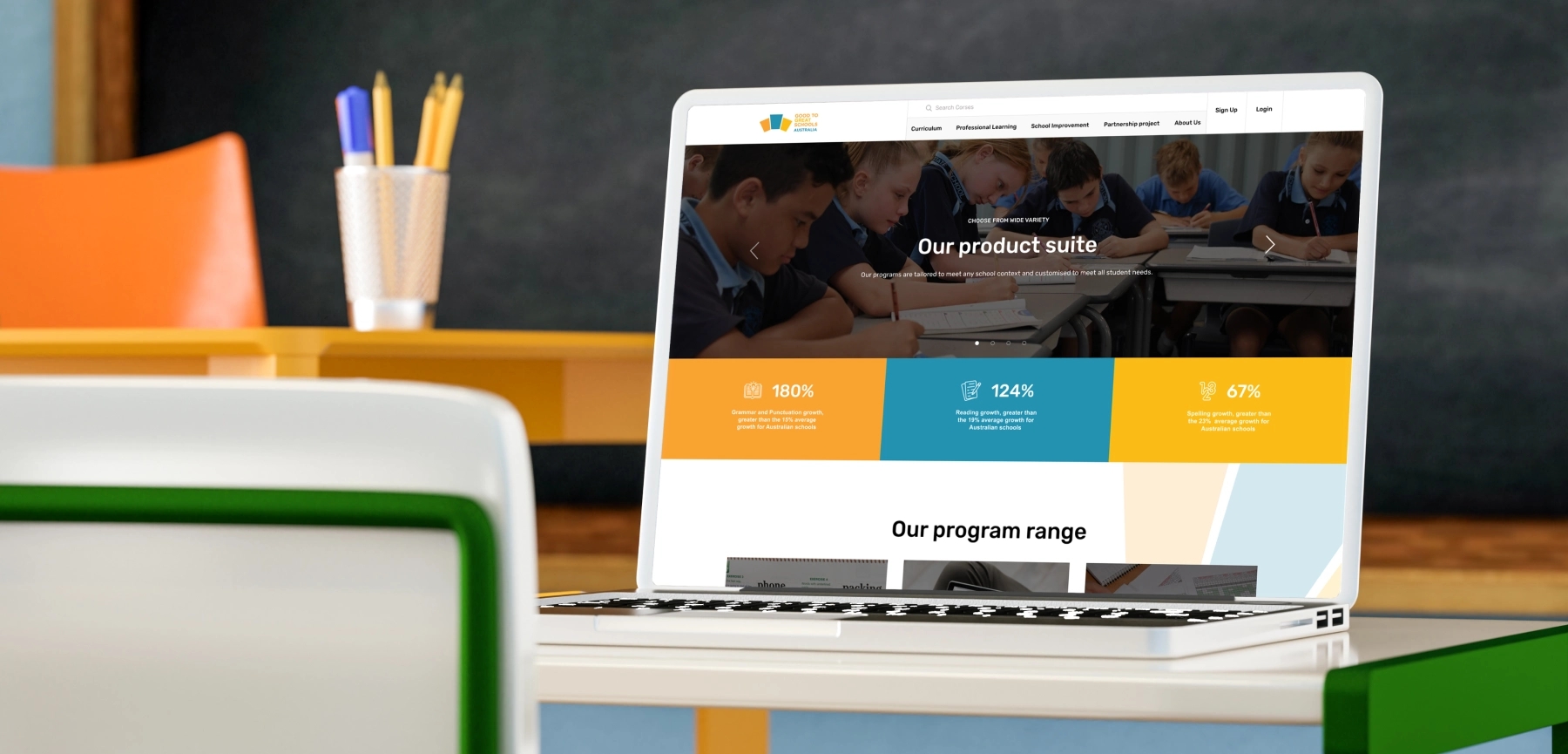 great schools mockup