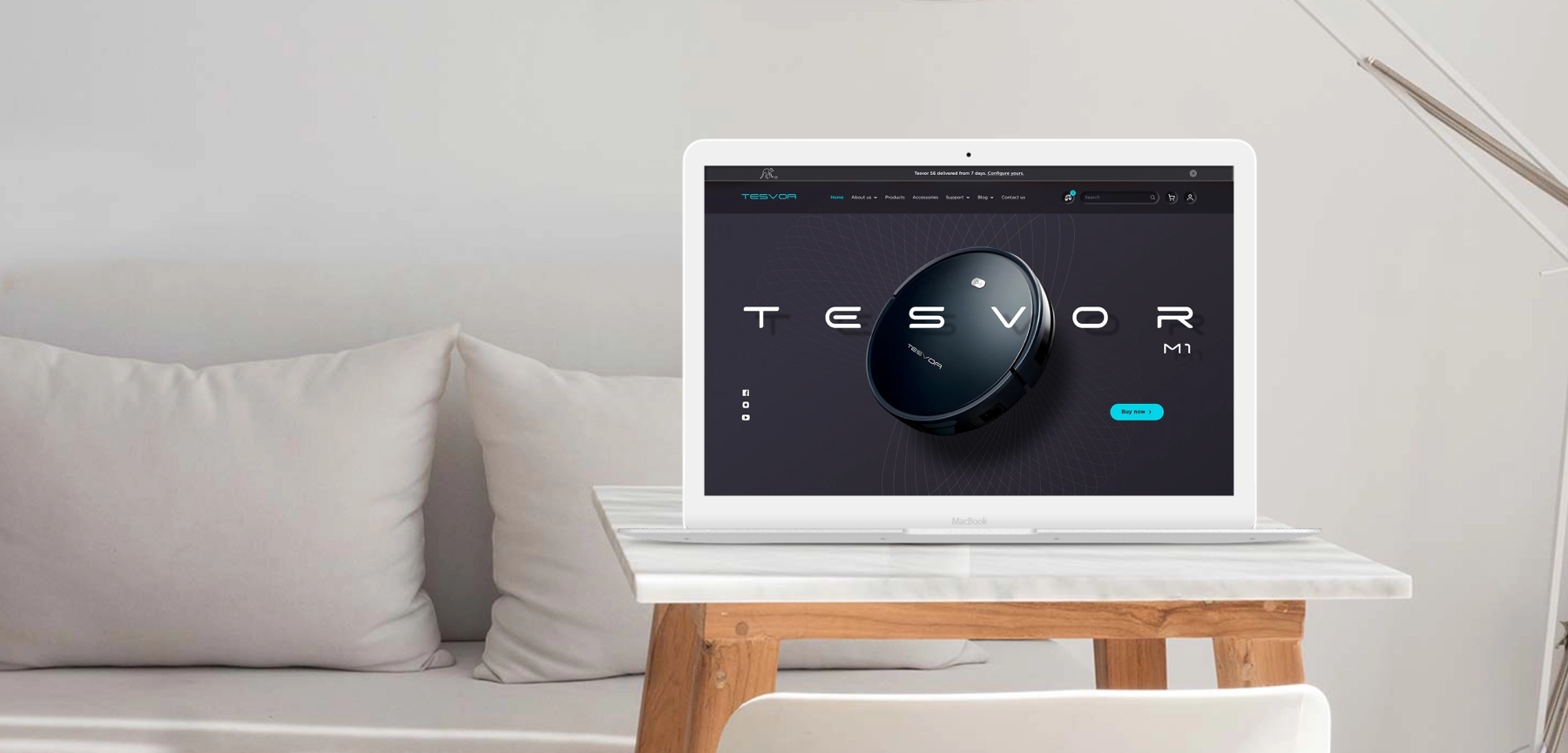 tesvor mockup