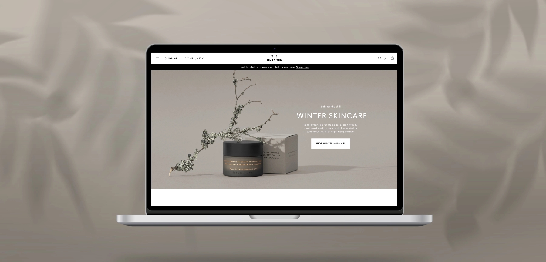 untamed mockup