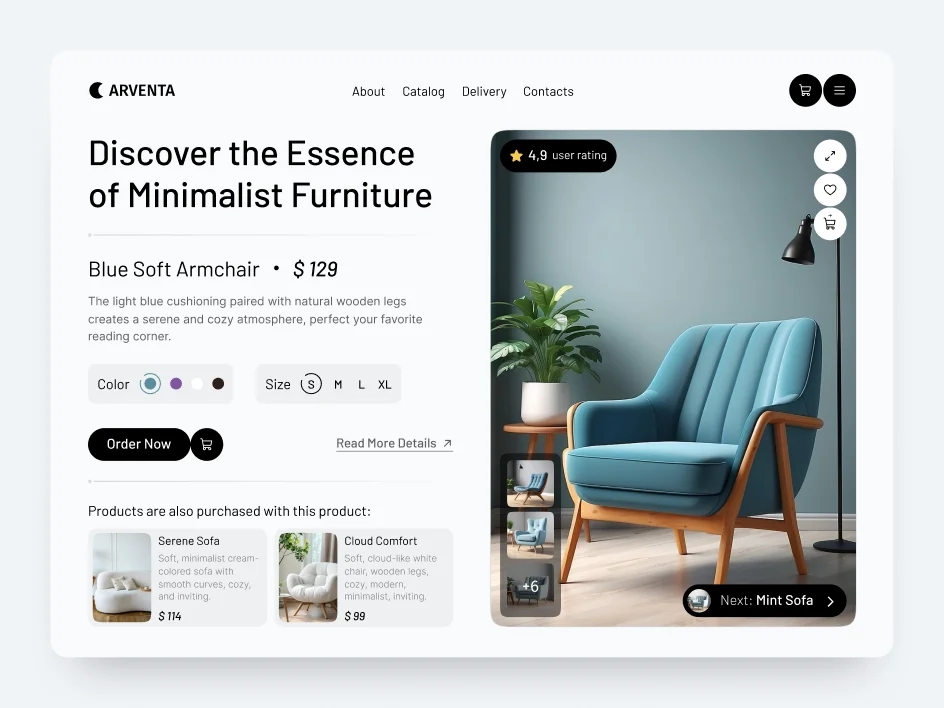 Mettevo Web Design Dribbble