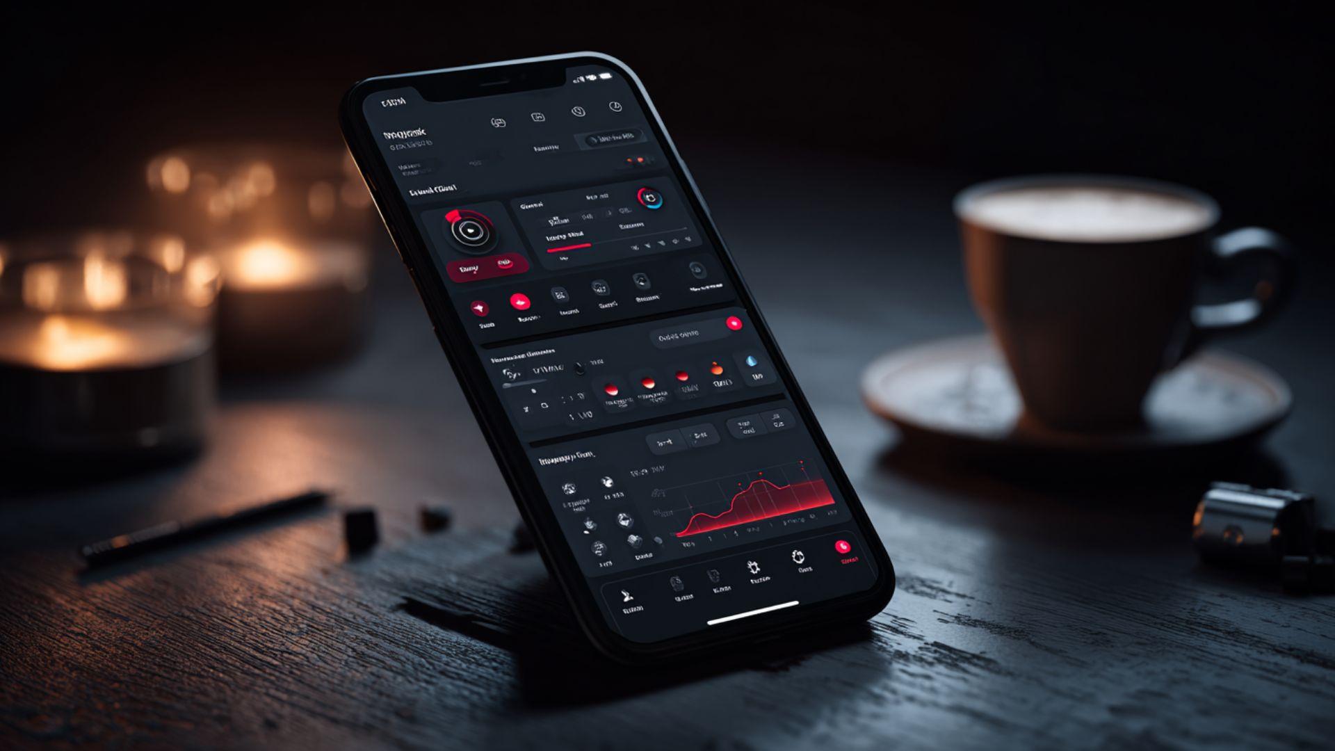 Dark mode vs light mode UI comparison for UX design