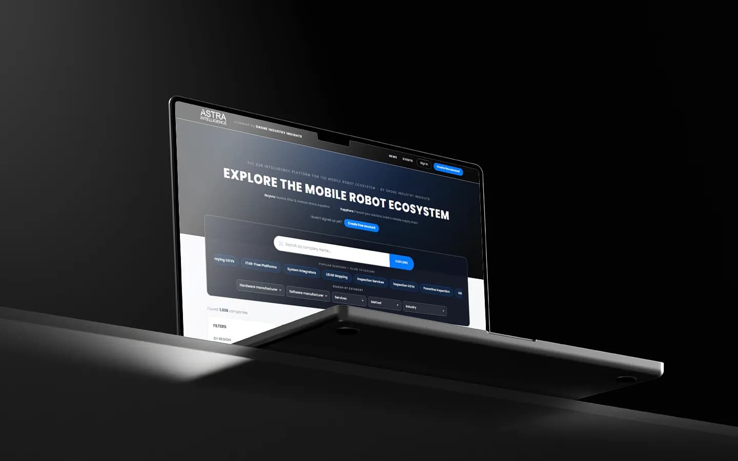 Drone Ecommerce Website Design: Astra DroneII | Mettevo