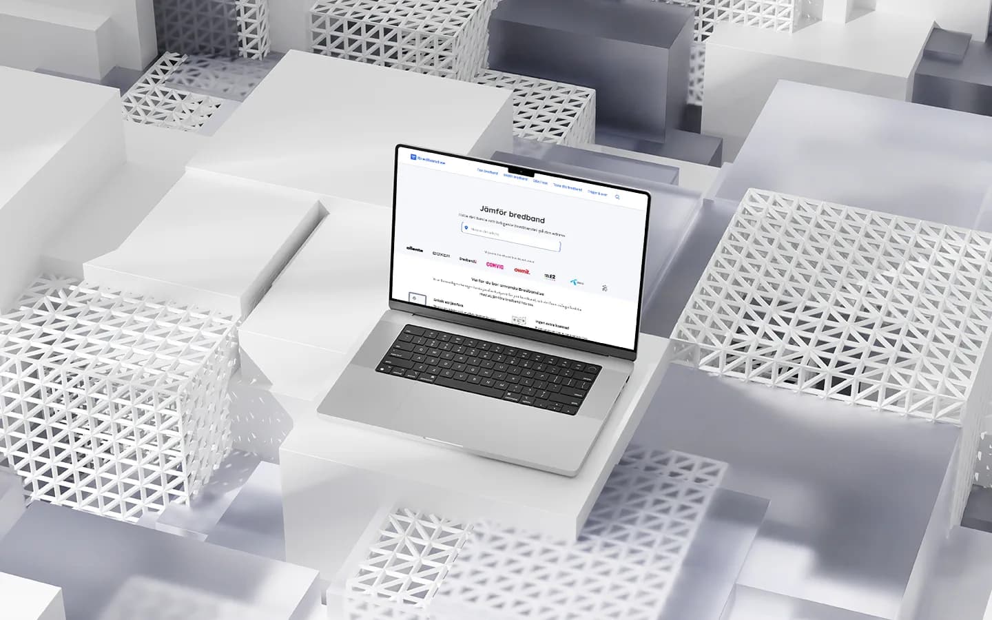 Broadband Comparison Website Design: Bredband.se | Mettevo
