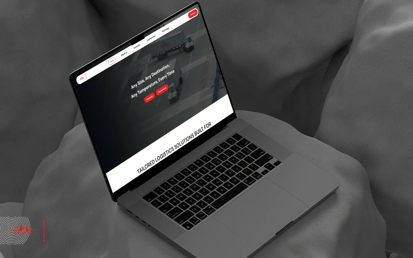 Logistics Website Design: Elite | Mettevo