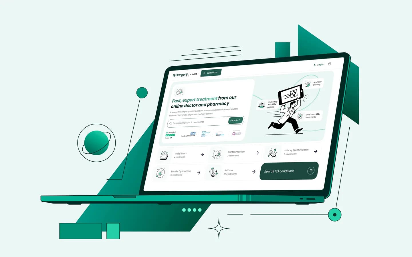 Healthcare Website Design Case Study: e-Surgery.com | Mettevo