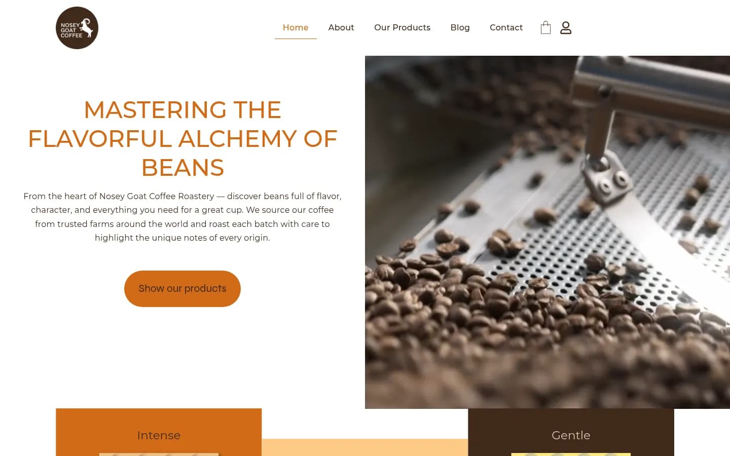 Coffee Brand Ecommerce Website Design: NG Coffee | Mettevo