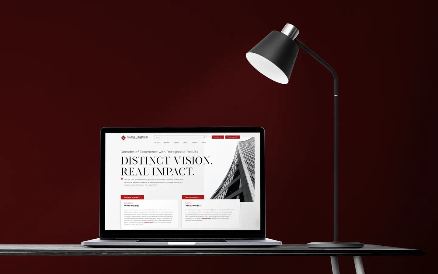 Law Firm Website Design: Scarinci Hollenbeck | Mettevo
