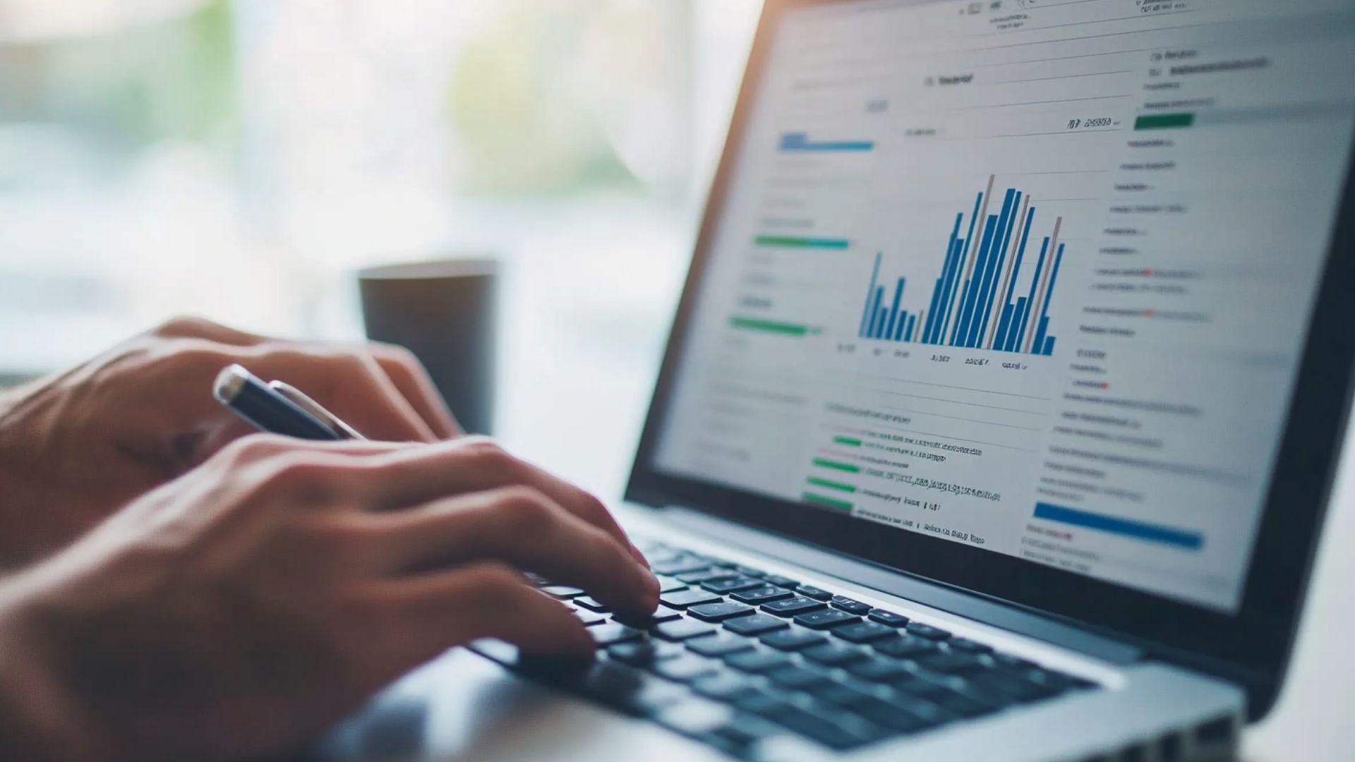 What is an SEO company illustration showing services and workflow